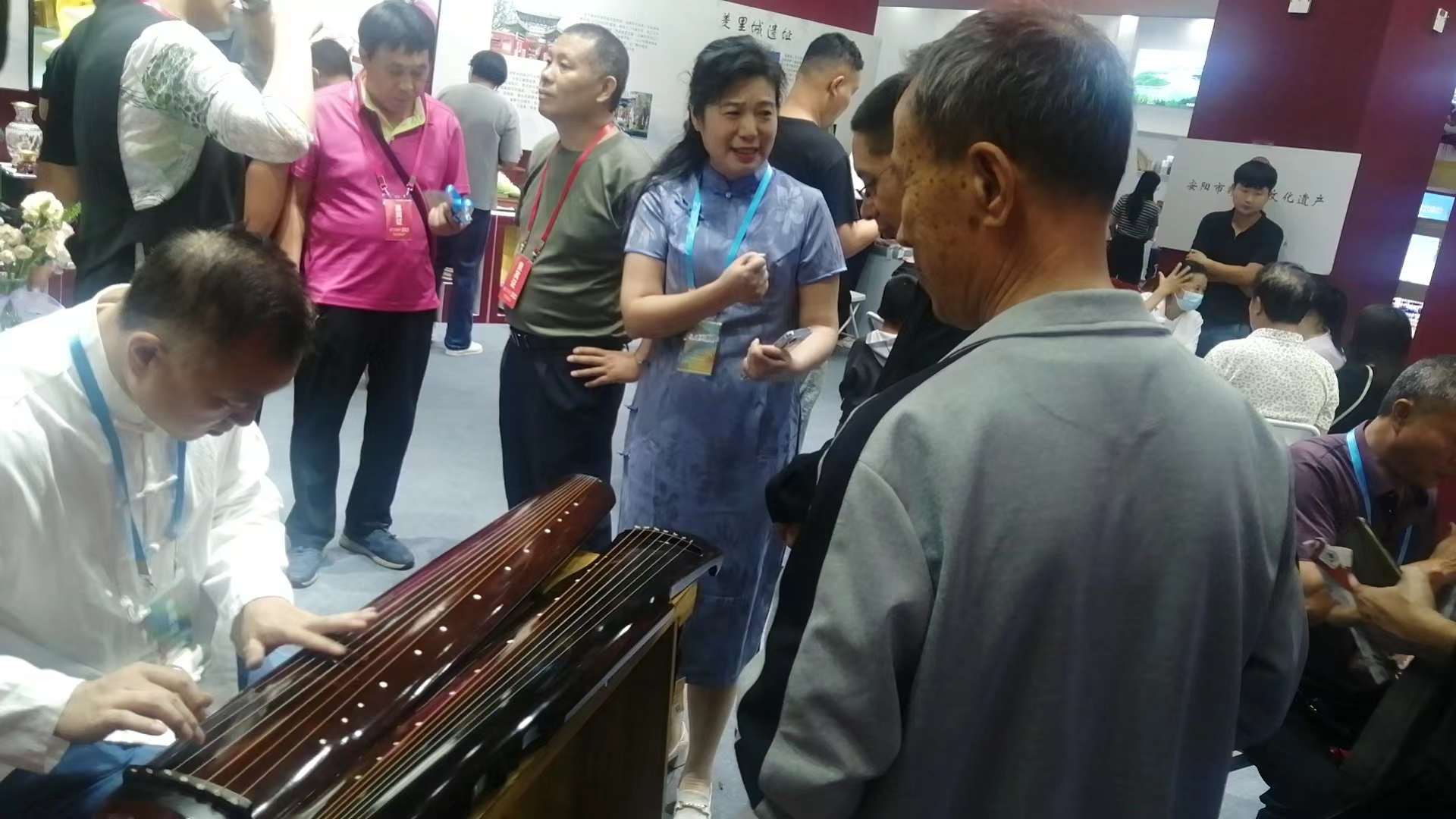 作为安阳代表团成员参加2023第十届（鹤壁）文化产业博览交易会-1-李建英