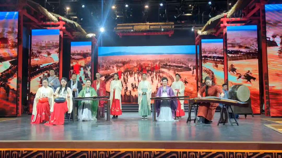 参加安阳殷墟考古文旅小镇惠民文艺演出-5-李建英