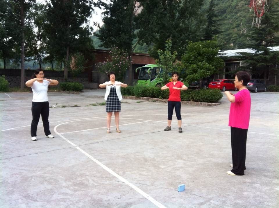 参加安阳市小学英语骨干教师培训班-5-李建英