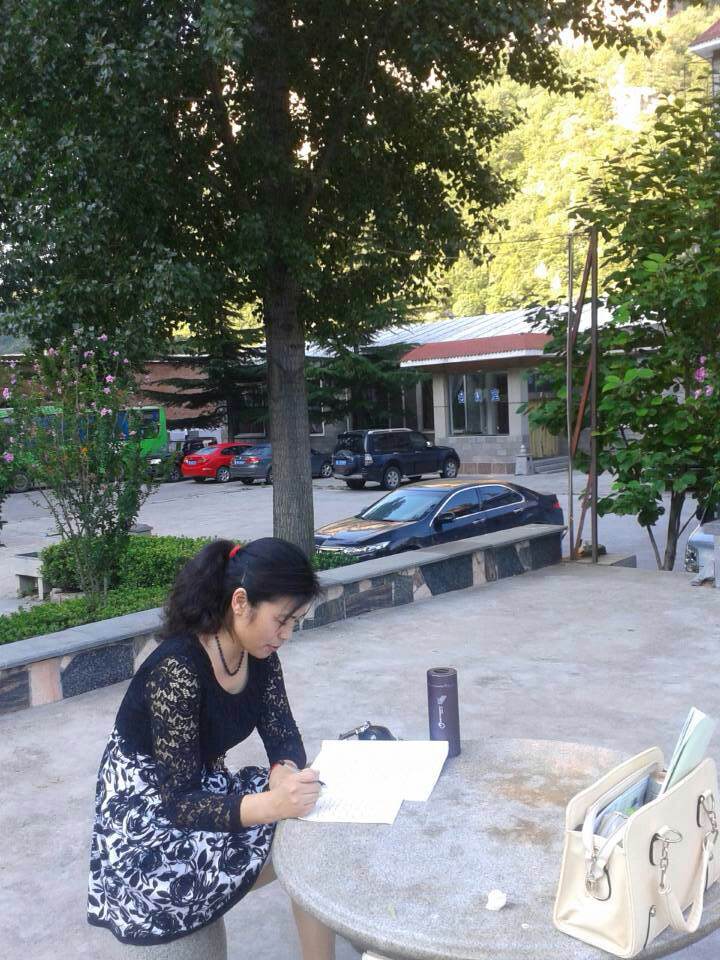 参加安阳市小学英语骨干教师培训班-2-李建英